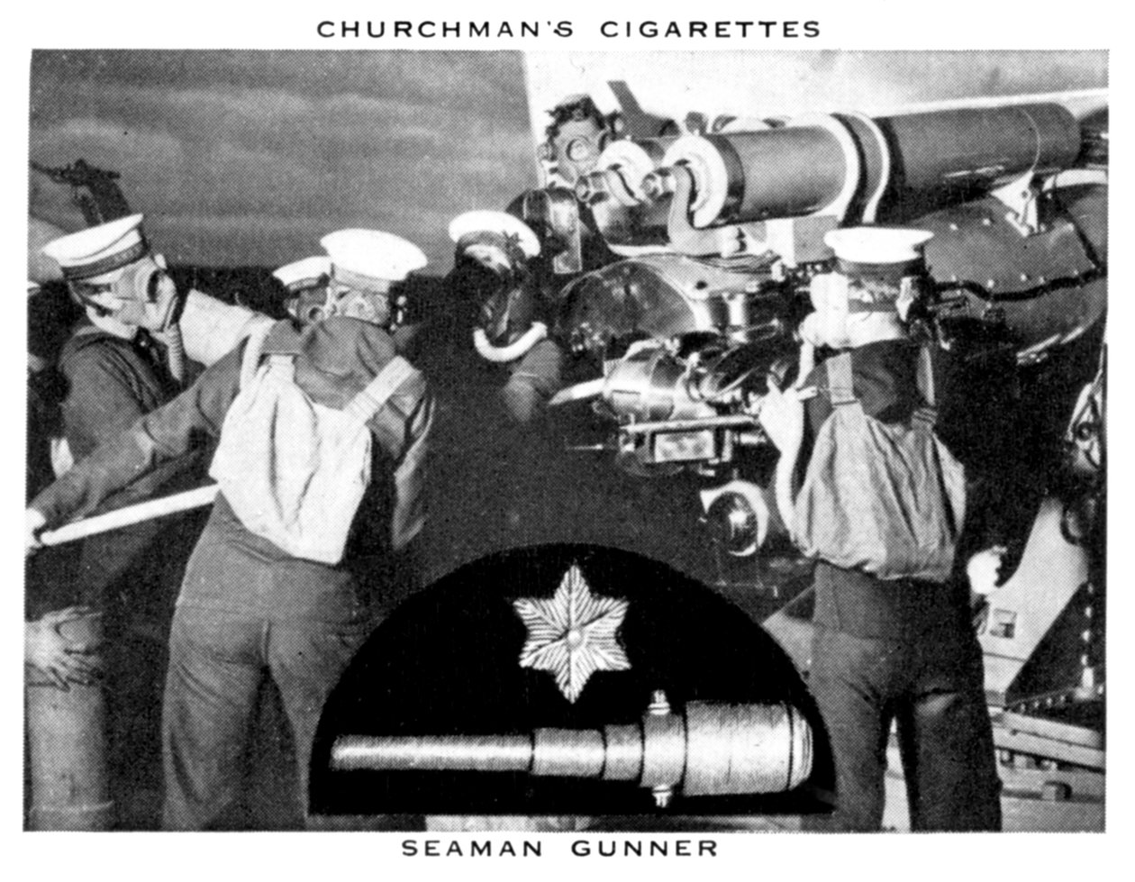 Sjöman Gunner, 1937. av WA and AC Churchman