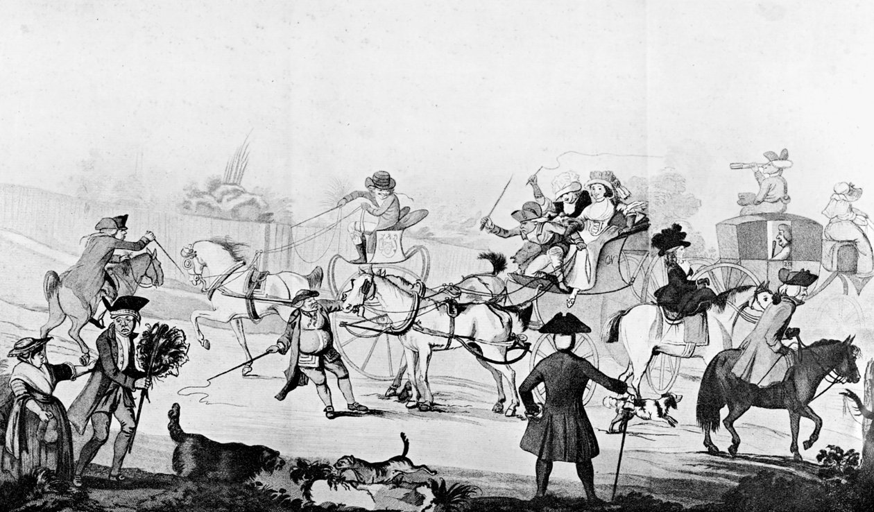 Richmond Hill, 1782. av W. Dickinson