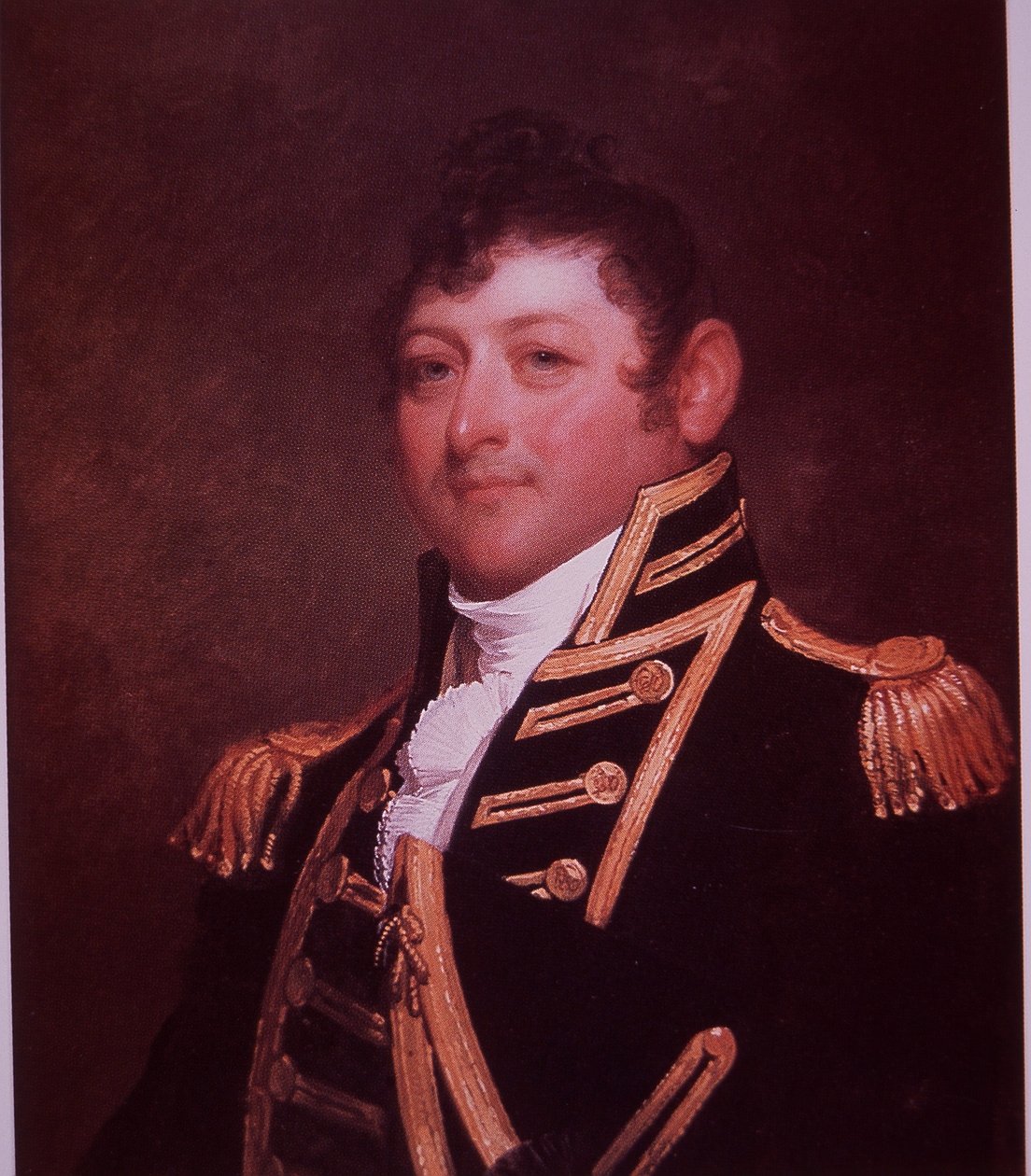 William Hull (färg litho) av John Ward Dunsmore