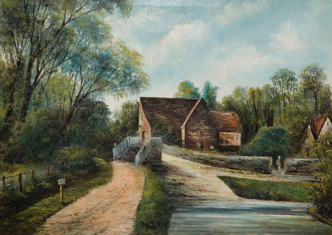 The Dingles, Sarehole, nära Moseley, 1906. av W H Robinson