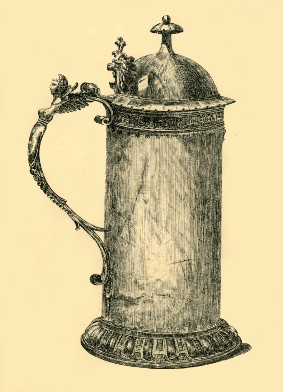 Tankard, tidigt 1600-tal, 1881. av W. Harbutt