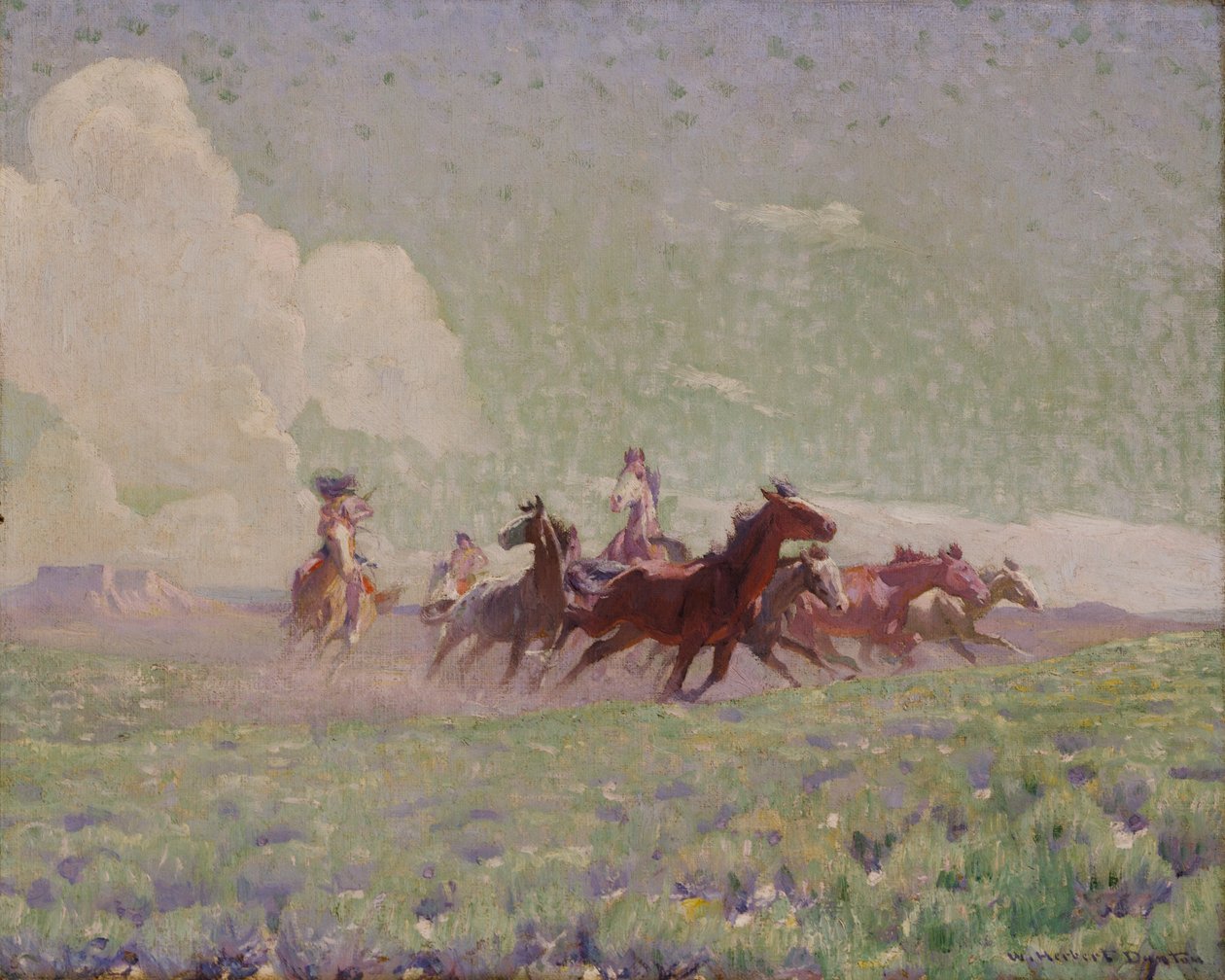 Fiendernas hästar av W. Herbert Dunton