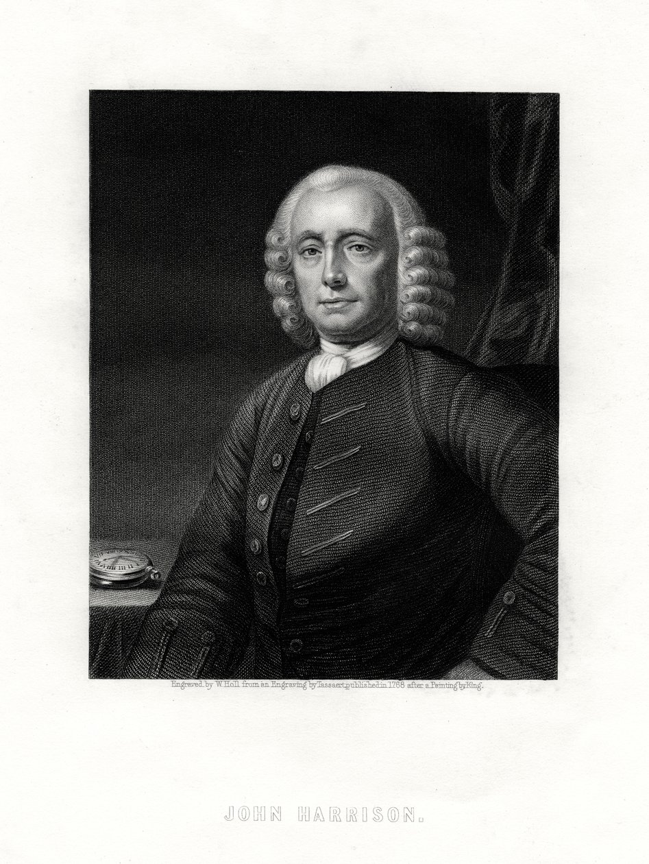 John Harrison, engelsk klockmakare, 1800-talet. av W. Holl