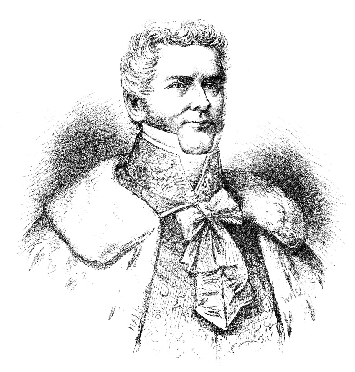Lord Melbourne, brittisk statsman, 1886. av W. Macleod