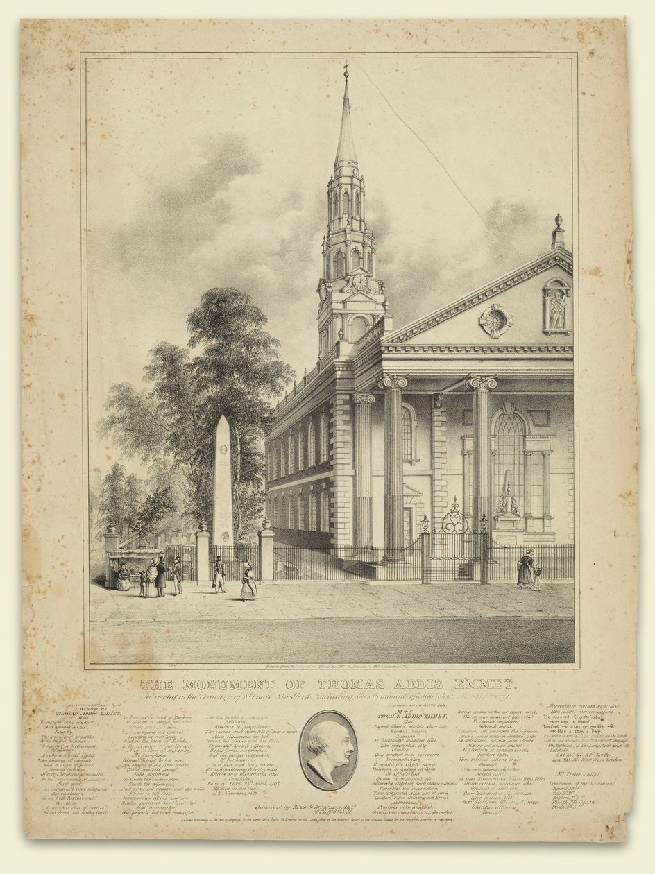 Monumentet över Thomas Addis Emmet av W. R. Browne