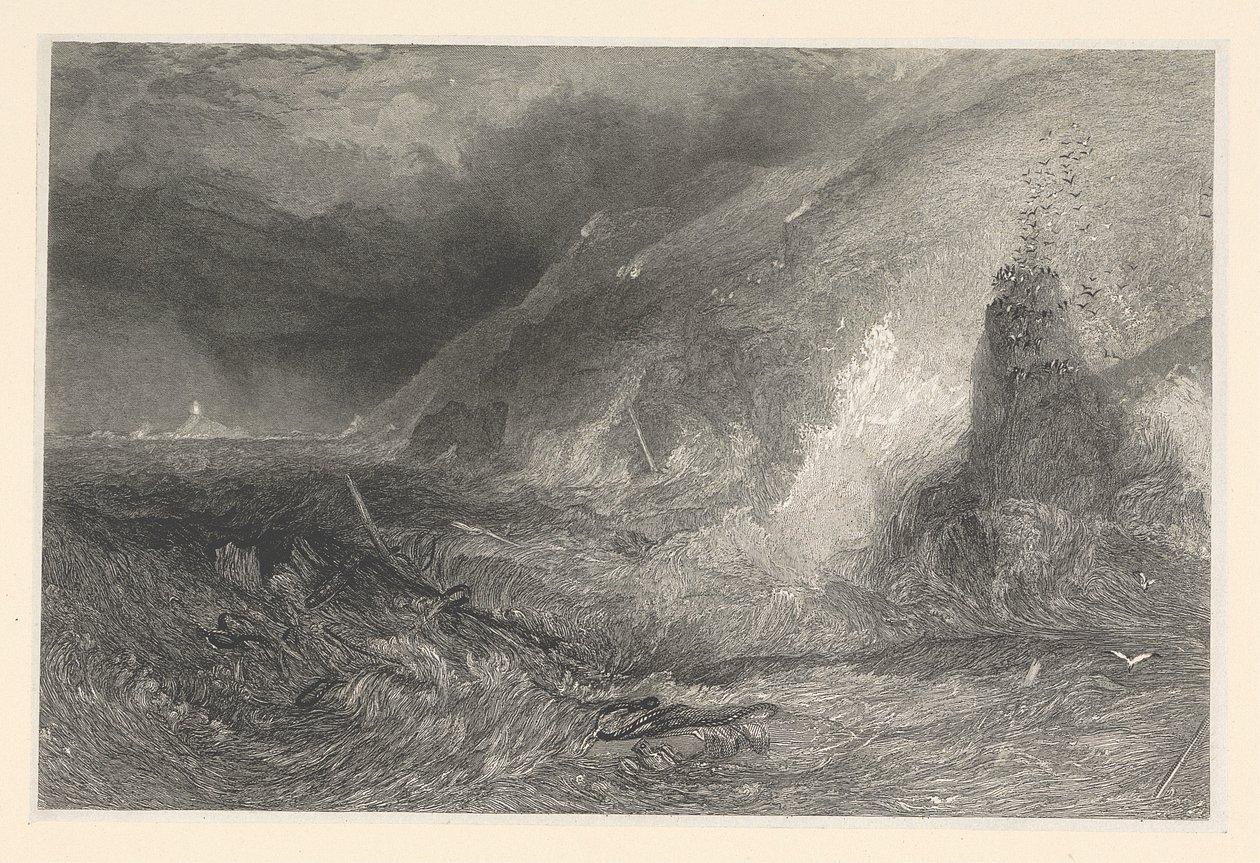 Långskeppsfyren, Land