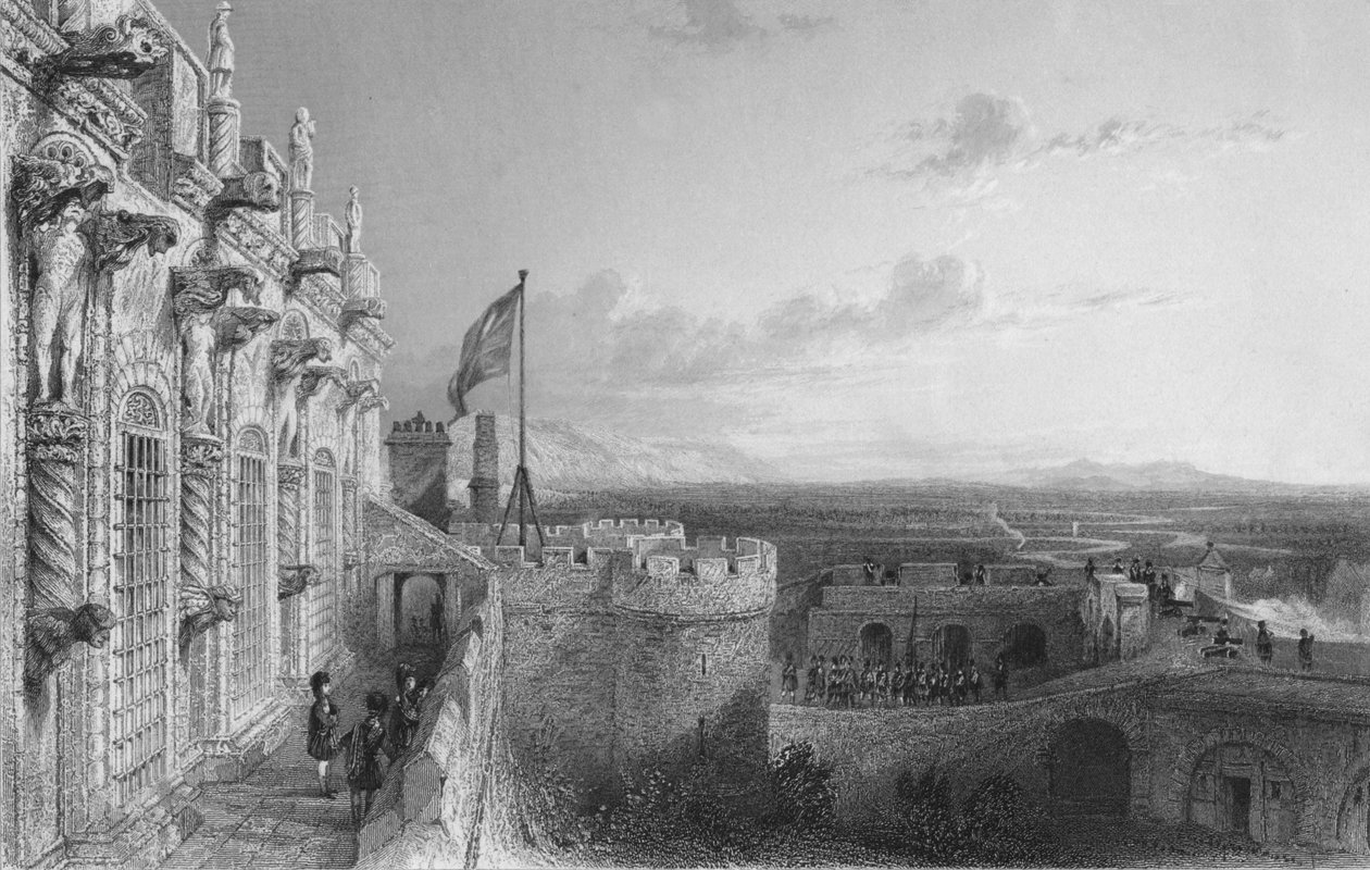 Stirling Castle, 1800-talet. av W. Wallis