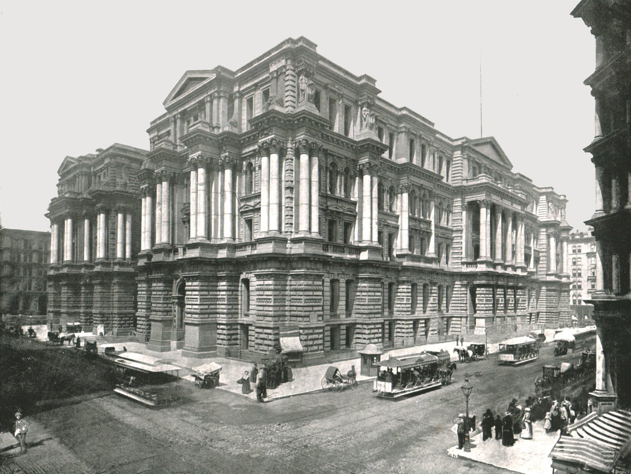 Stadshuset, Chicago, USA, 1895. av W and S Ltd