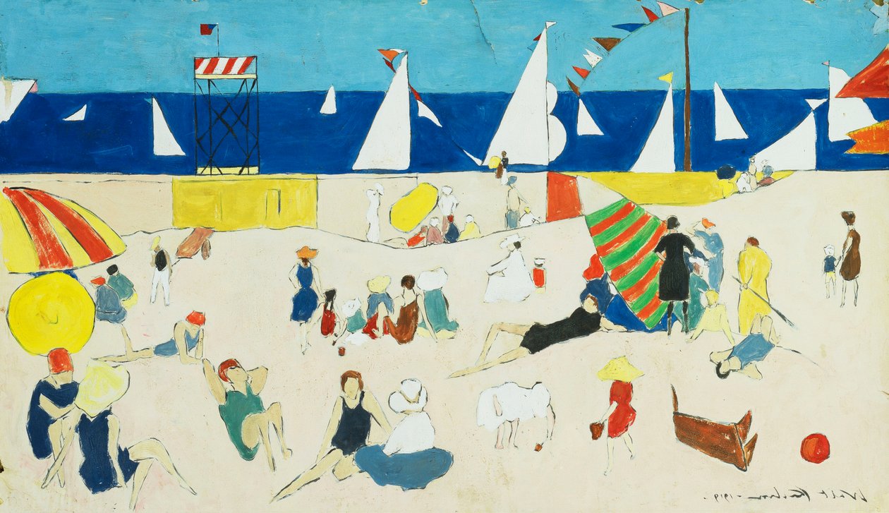 På stranden av Walt Kuhn