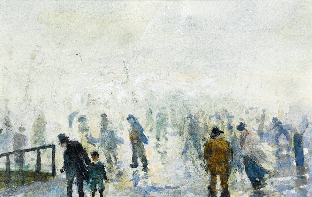 Marknadsdag, Antwerpen av Walter Bonner Gash