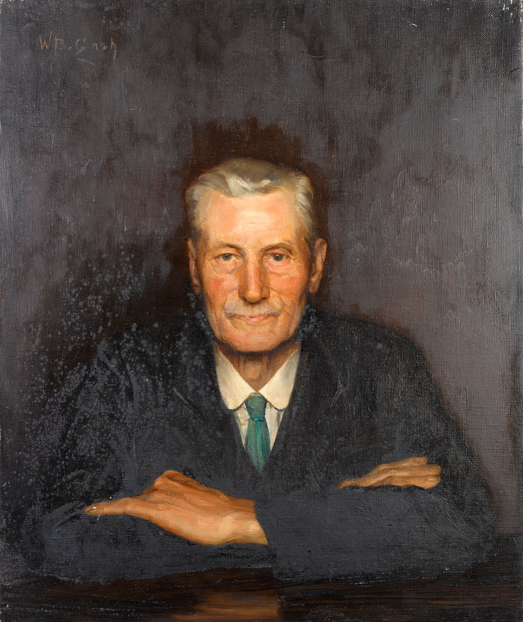 Porträtt av en man av Walter Bonner Gash
