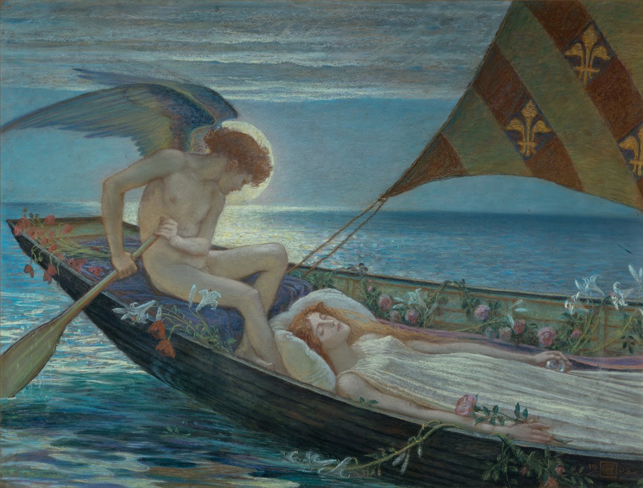 En dröm, 1902 av Walter Crane