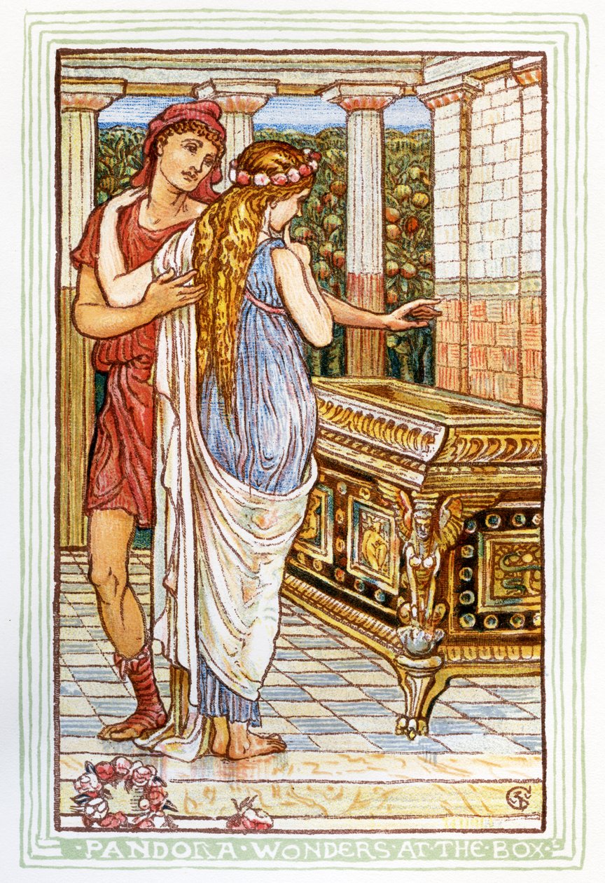 Pandoras Ask av Walter Crane