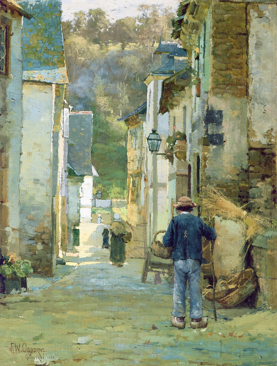 Quimperle, 1883 av Walter Frederick Osborne