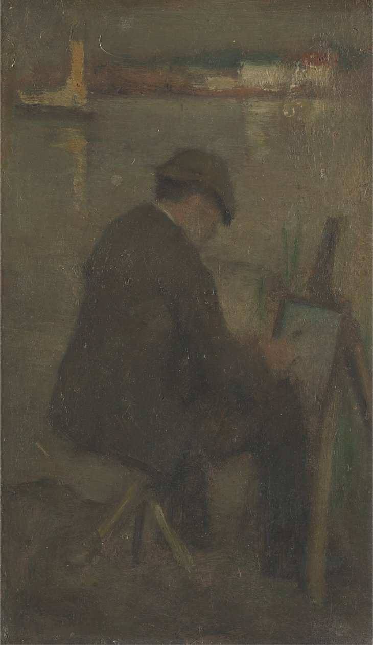 En konstnärsmålning av Walter Greaves