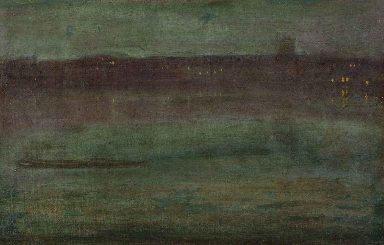 Nocturne, Battersea Reach av Walter Greaves