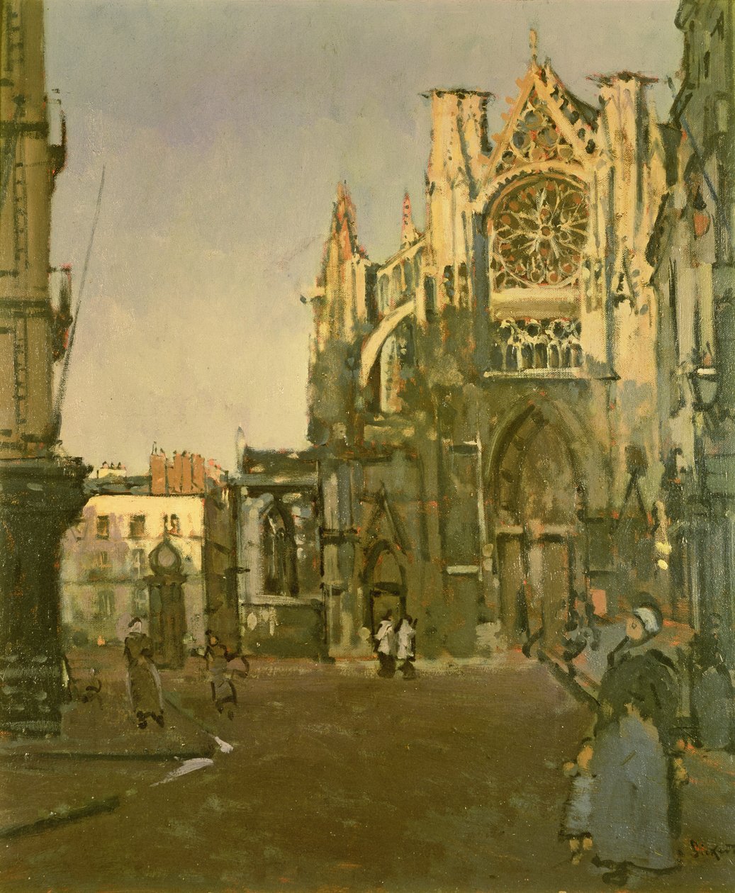 St. Jacques kyrka, Dieppe av Walter Richard Sickert