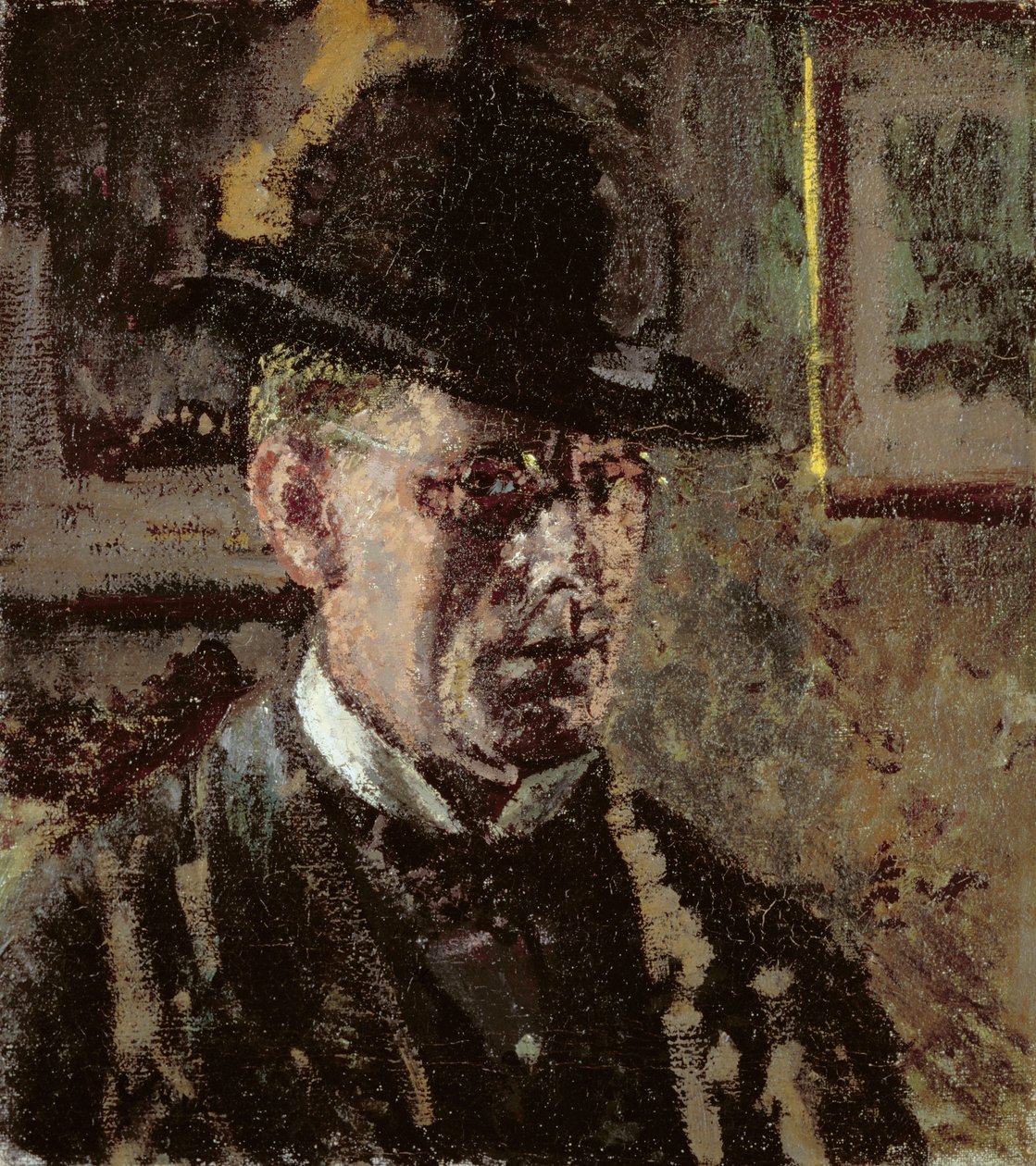 Den unga ledaren (självporträtt), 1907 av Walter Richard Sickert