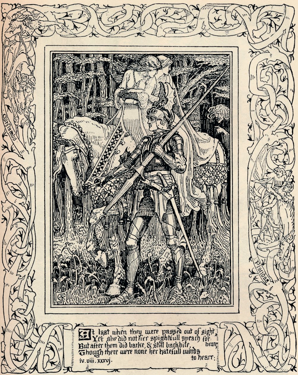 Faerie Queene, c1900 av Walter Crane