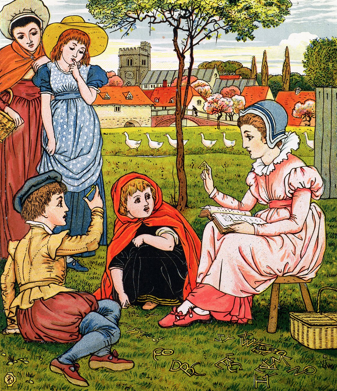 "Goda två skor" av Walter Crane