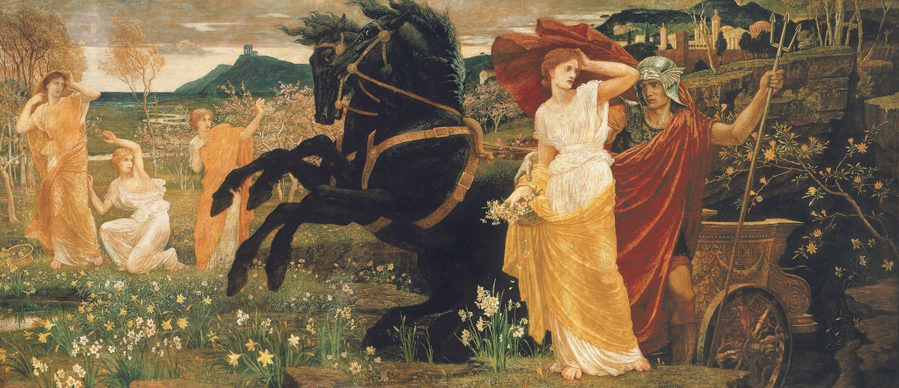 Persefones öde, 1877 av Walter Crane