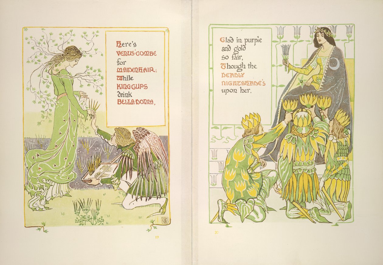 Venus kam och kungkoppar av Walter Crane