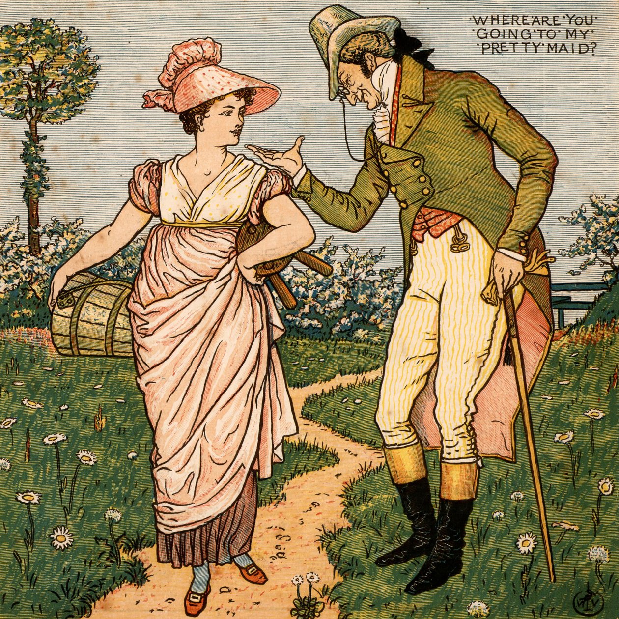 Walter Crane (1845-1915) av Walter Crane