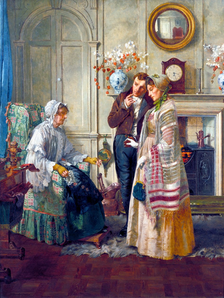 "Älsklingar", 1892 av Walter Dendy Sadler