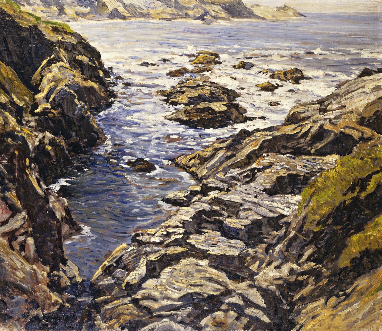 Klippiga kusten av Walter Elmer Schofield