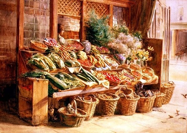 Miss Lydiards stall, Bath av Walter Frederick Roofe Tyndale