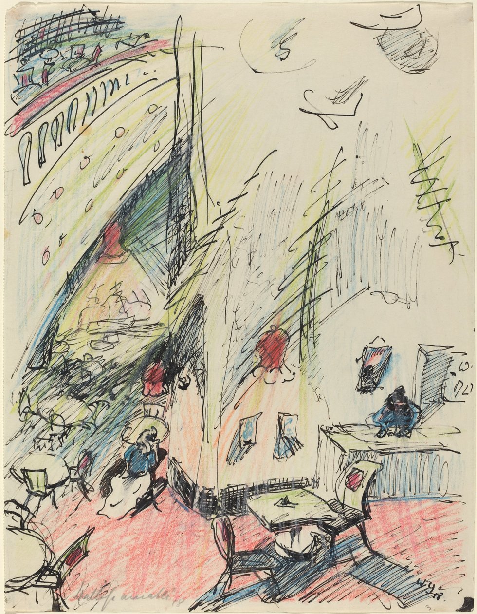 Das Leere Cafe (The Empty Cafe) av Walter Gramatte
