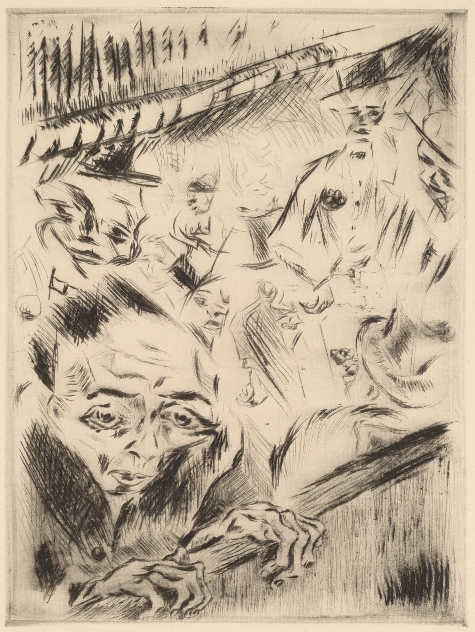 Robert på teatern, 1918. av Walter Gramatte