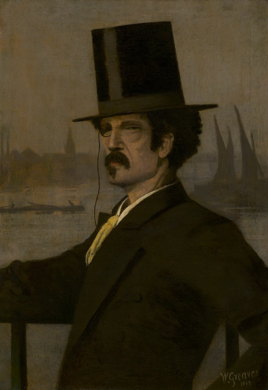 James McNeill Whistler av Walter Greaves