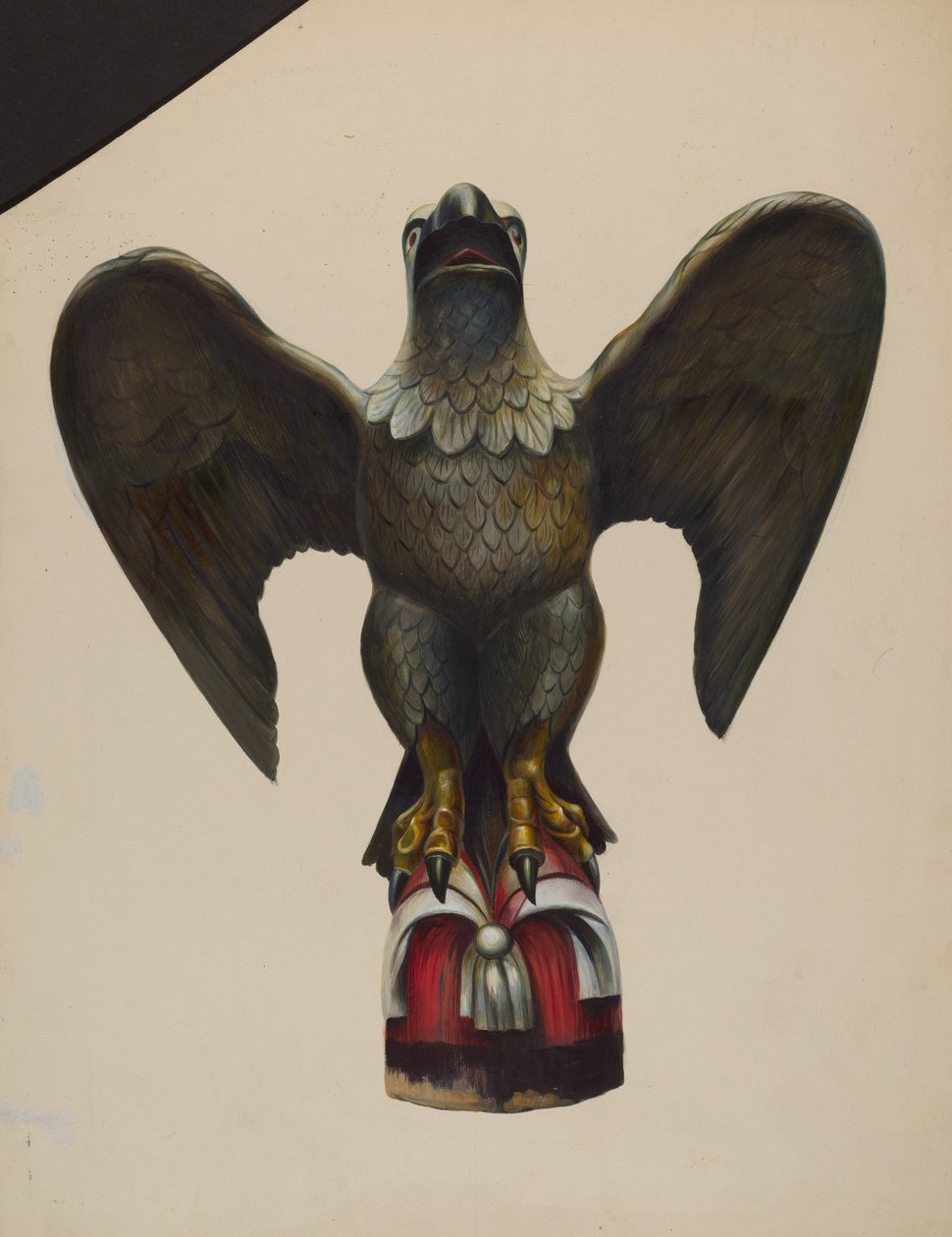 Pilot House Figure Eagle, ca. 1937. av Walter Hochstrasser