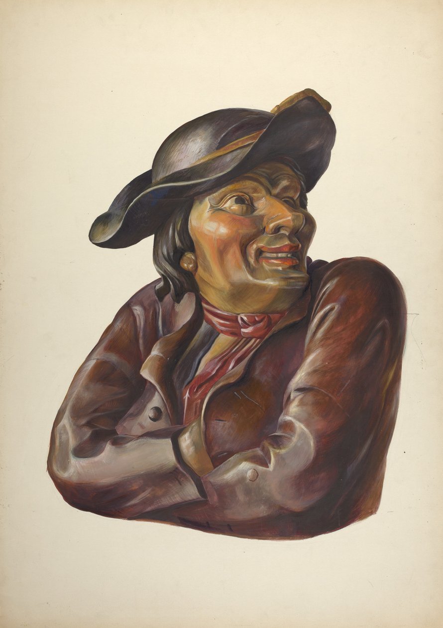 Tavern Bust, ca. 1937. av Walter Hochstrasser