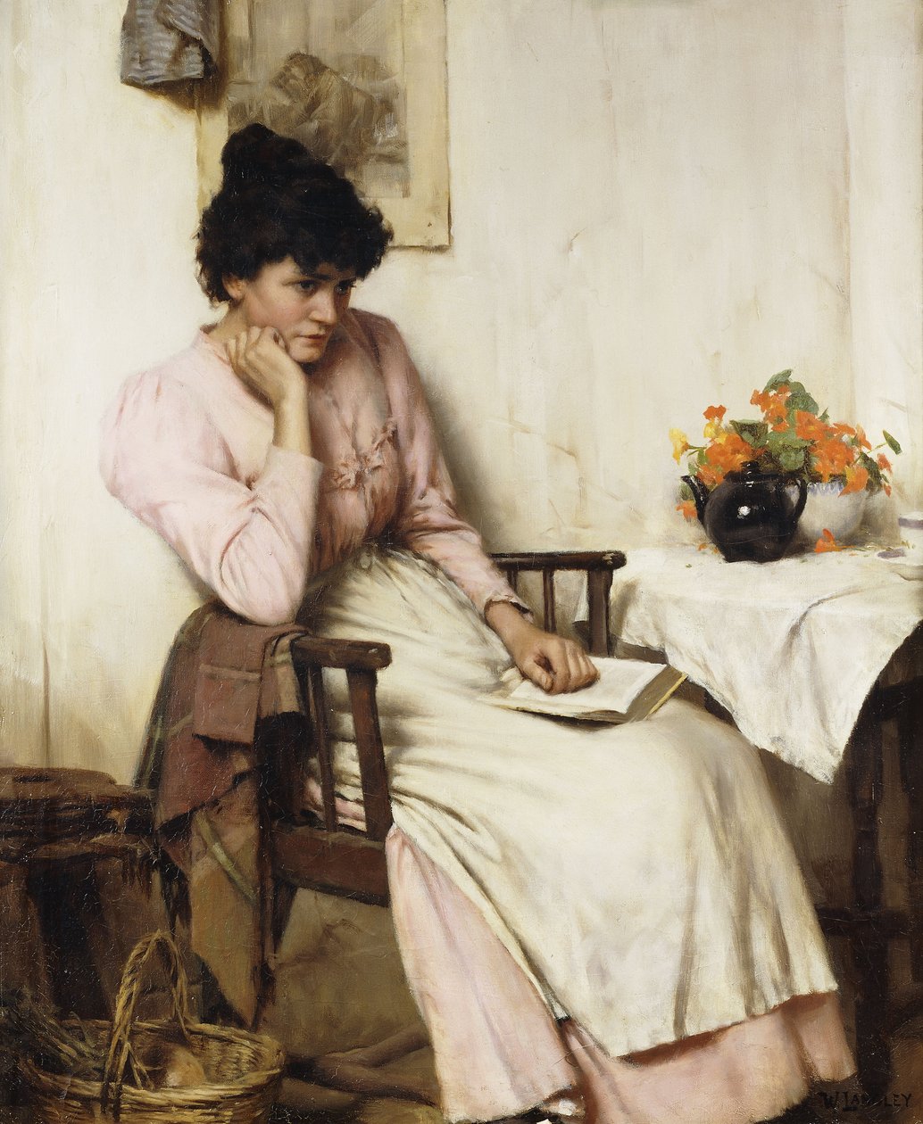 Avlägsna tankar, av Walter Langley