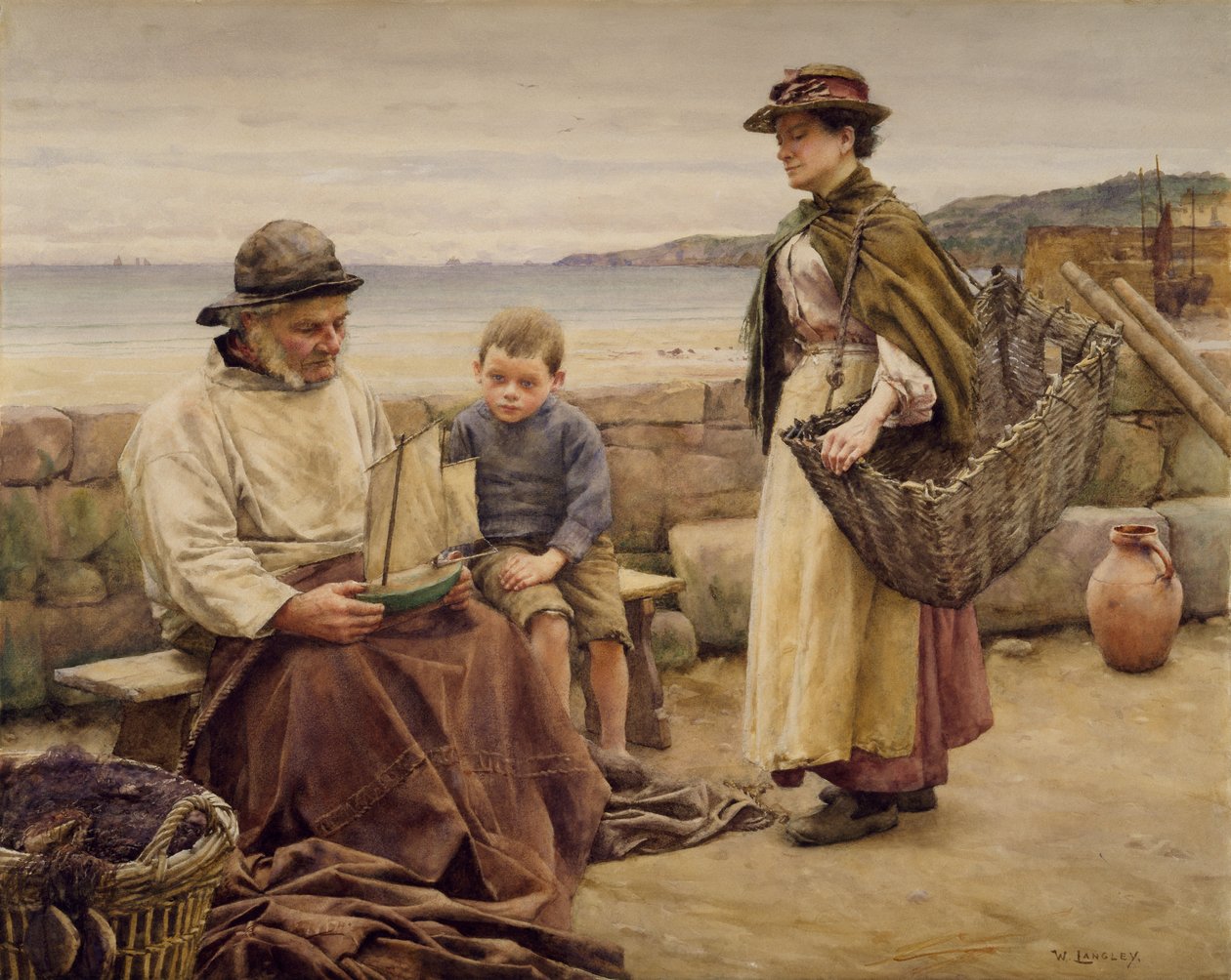 Expertutlåtande, 1905-06 av Walter Langley