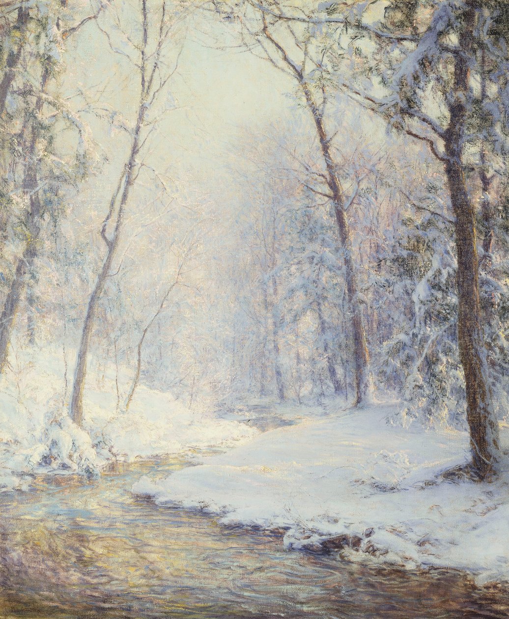 Tidig snö av Walter Launt Palmer