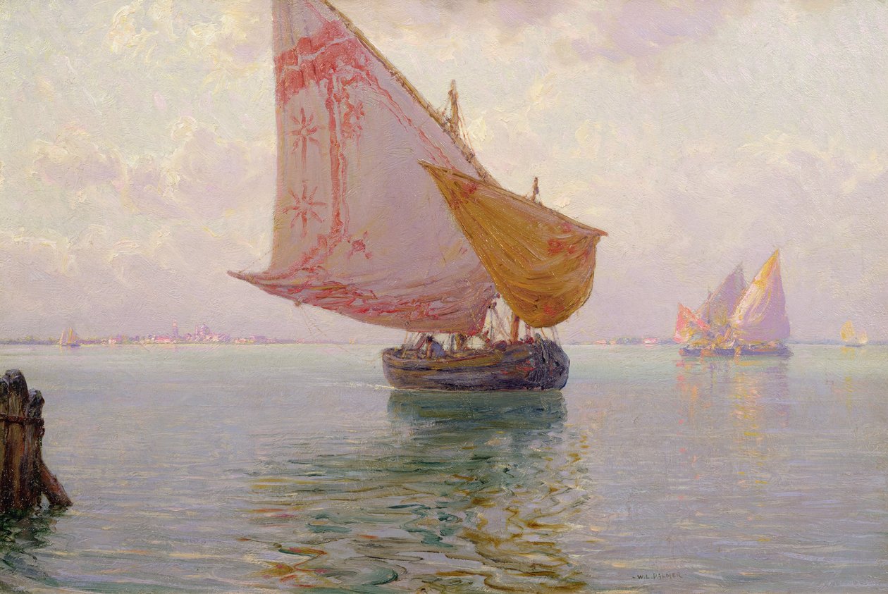 Venedig (olja på duk) av Walter Launt Palmer