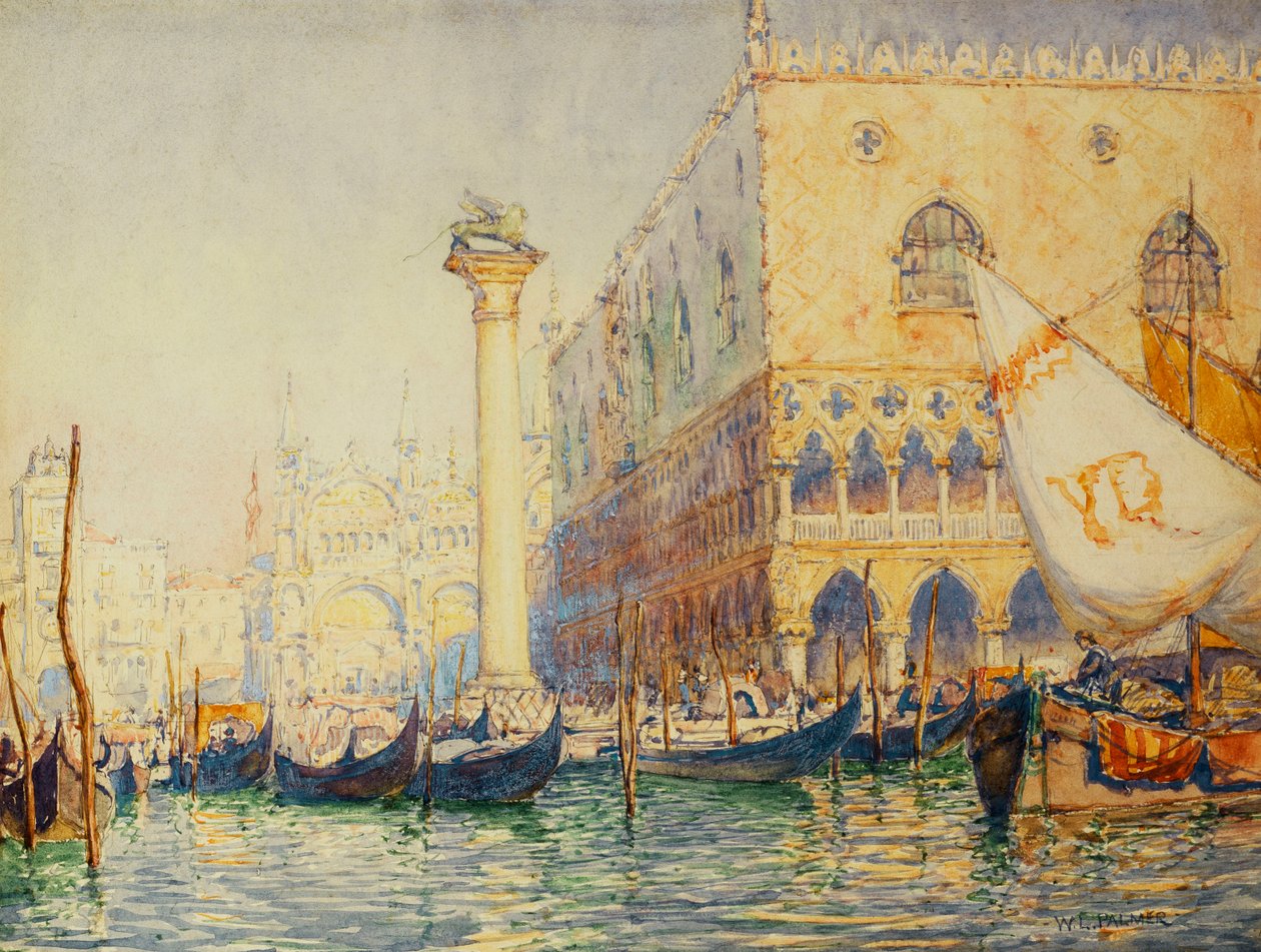Venedig av Walter Launt Palmer