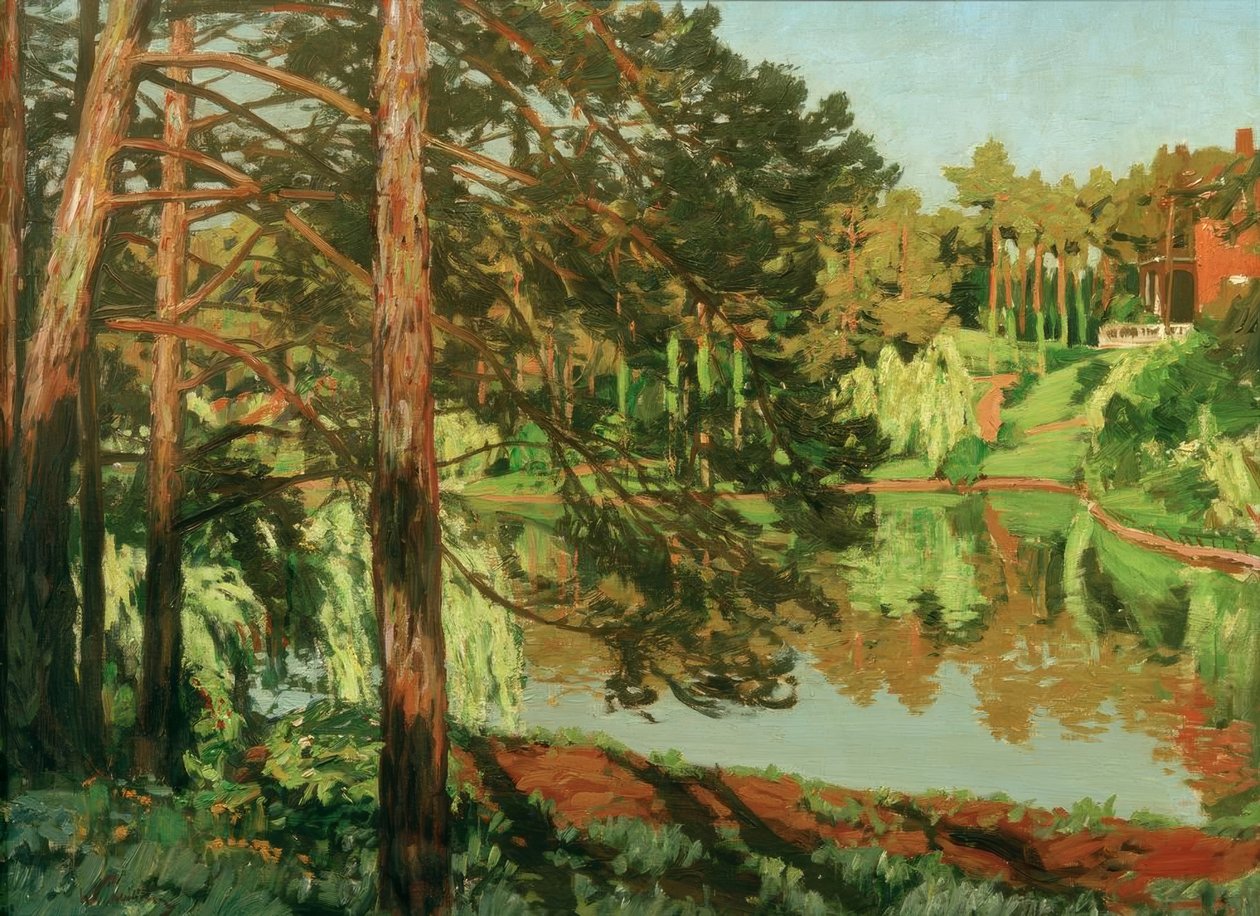 Från Grunewald av Walter Leistikow