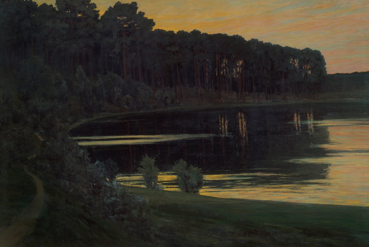 Grunewaldsjön, 1895 av Walter Leistikow