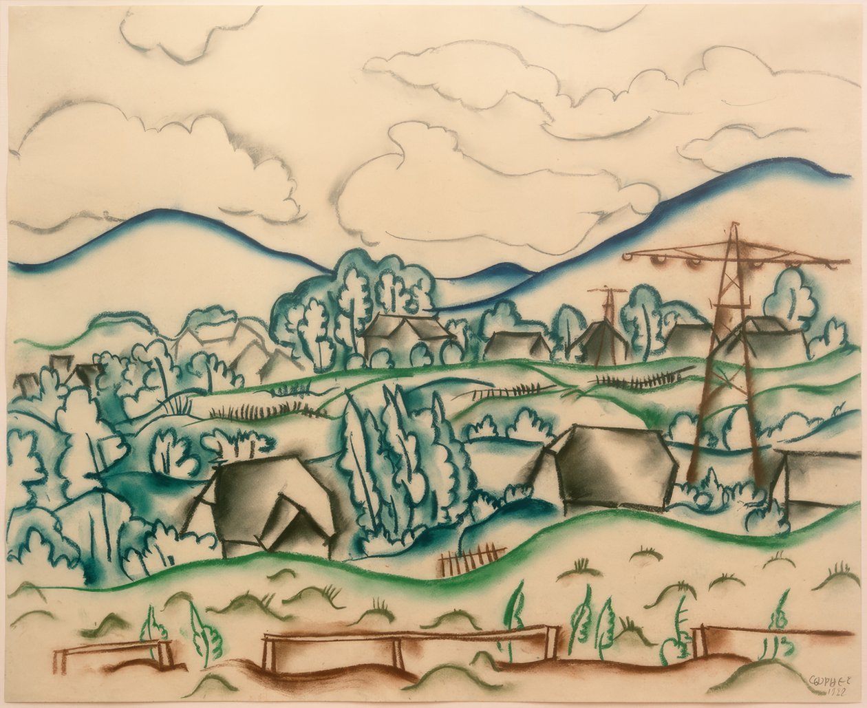 I Sauerland, 1928 av Walter Ophey