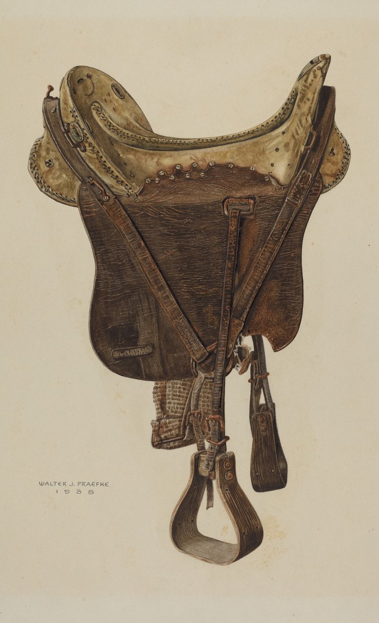 McLellan Saddle, 1938. av Walter Praefke