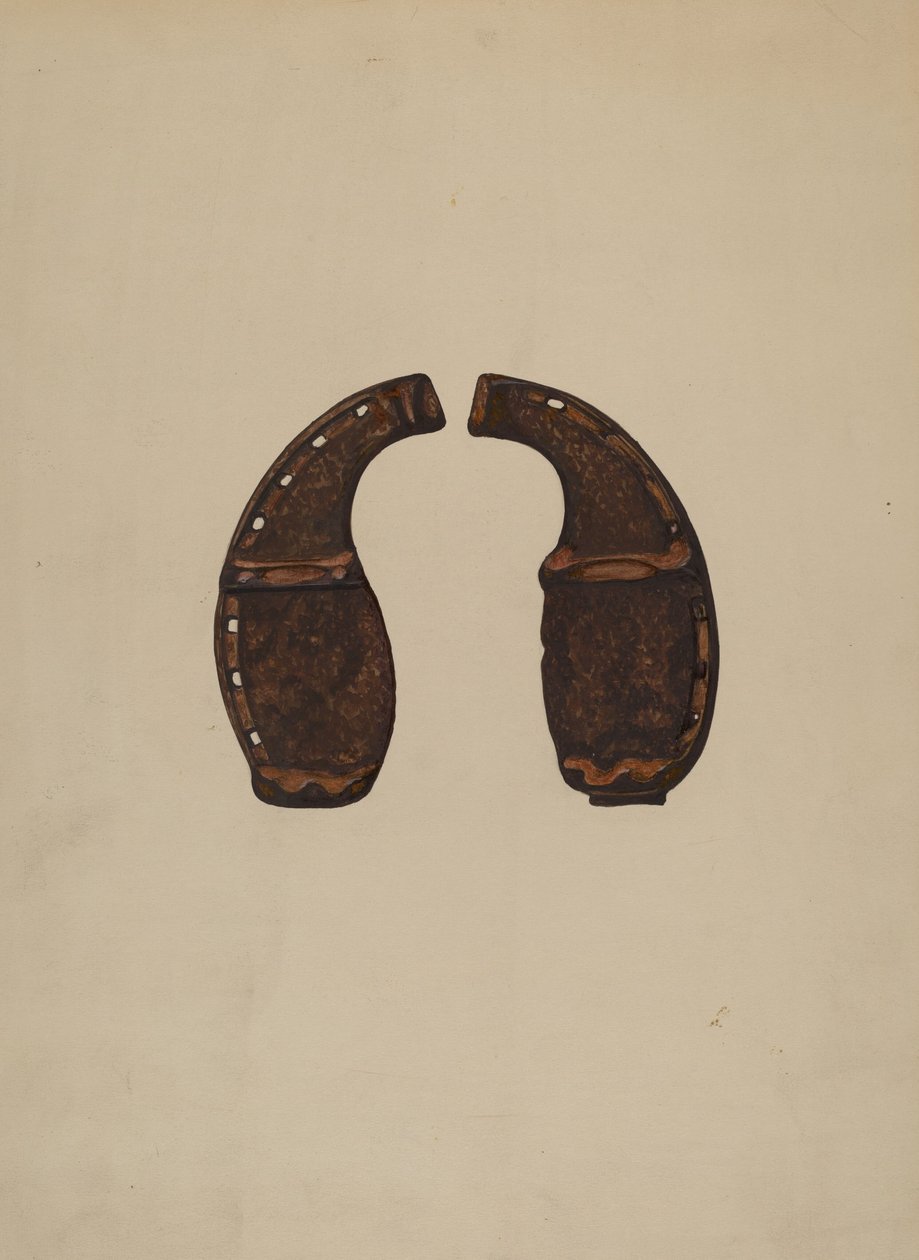 Ox Shoes, c. 1936. av Walter Praefke