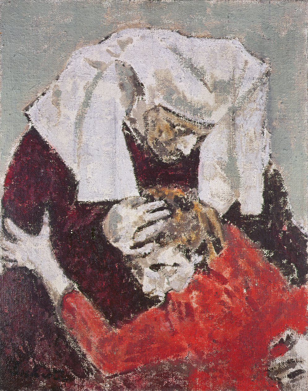 Juliet och hennes sjuksköterska, 1935/6 av Walter Richard Sickert