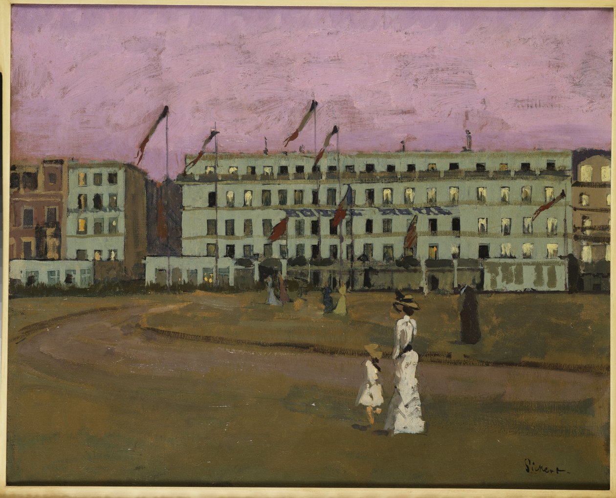 L"Hotel Royal, Dieppe, ca 1894 av Walter Richard Sickert