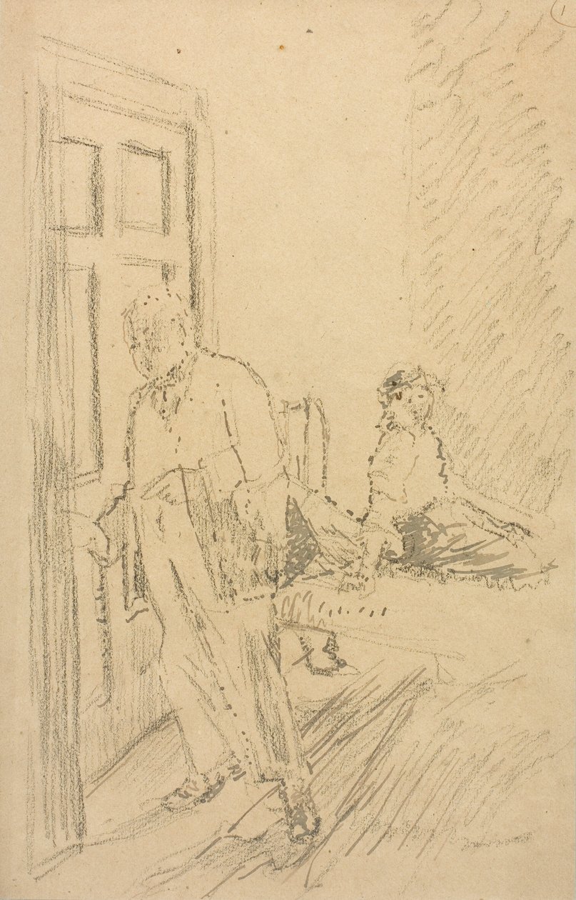På väg till puben av Walter Richard Sickert