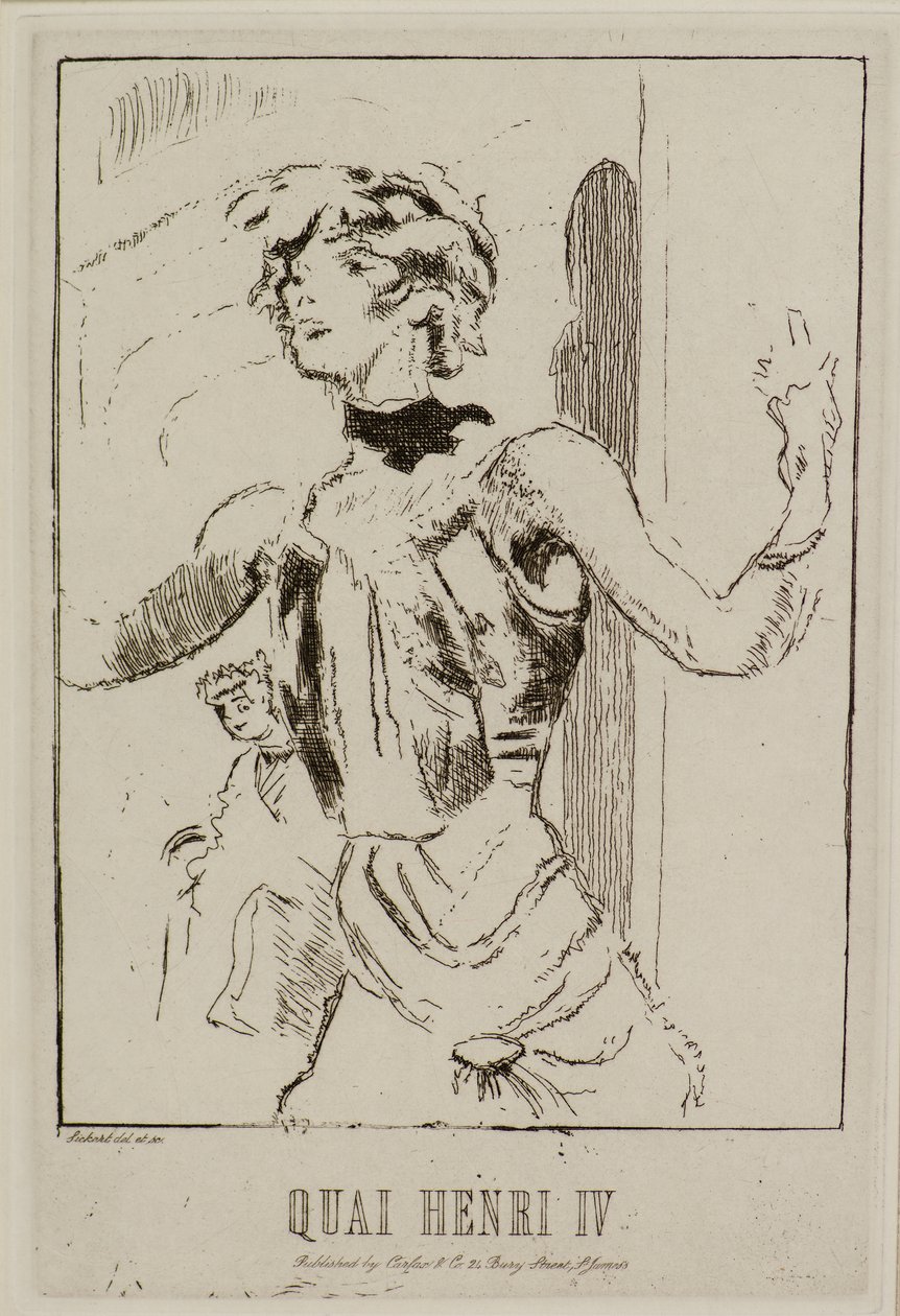 Quai Henrik IV av Walter Richard Sickert