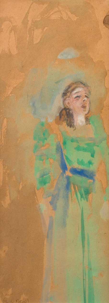 Sångare på Old Bedford av Walter Richard Sickert